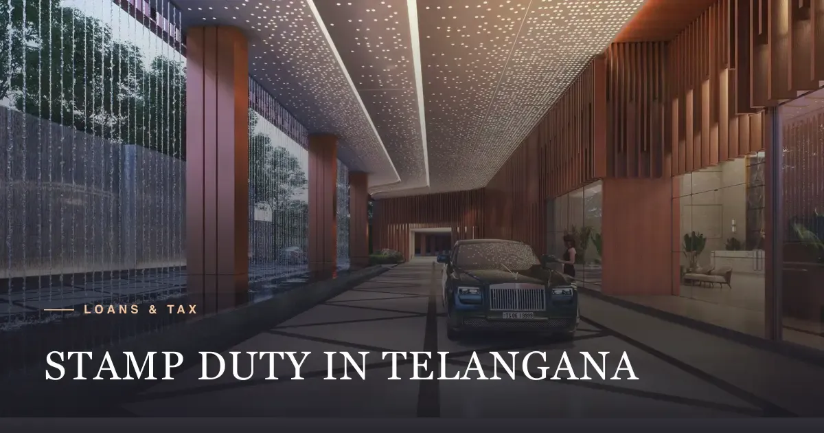 Covered arrival porch and drop-off at Sri Aditya Vantage, Manchirevula, Hyderabad